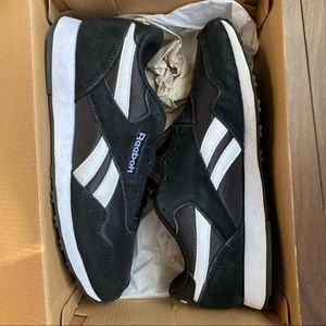 Black Nylon Reebok Classics